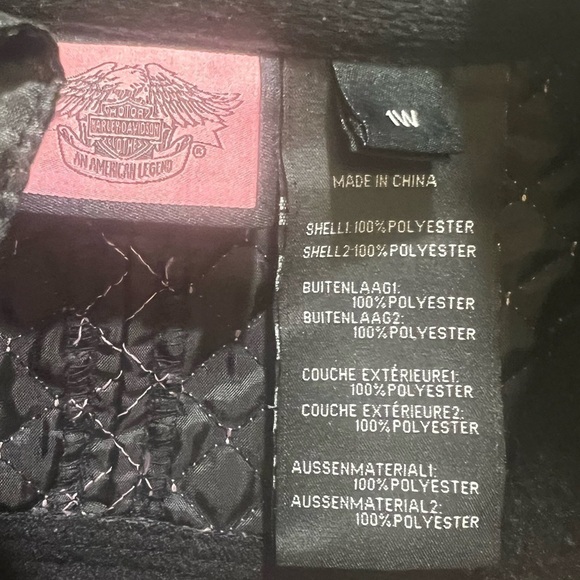 Harley Davidson Jacket GUC Size Plus 1W - Picture 8 of 9